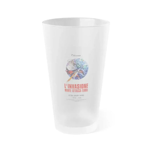 DESTINATION INNER SPACE (ITALIAN) 1966 Movie Poster - Frosted Pint Glass 16oz 16oz Frosted - Go Mug Yourself
