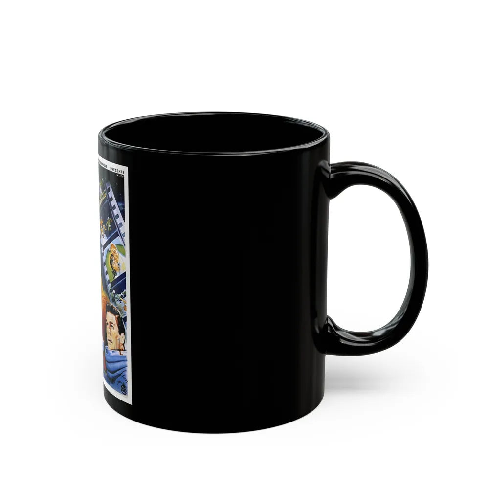 DESTINATION MOON (FRENCH) 1950 Movie Poster - Black Coffee Mug-Go Mug Yourself