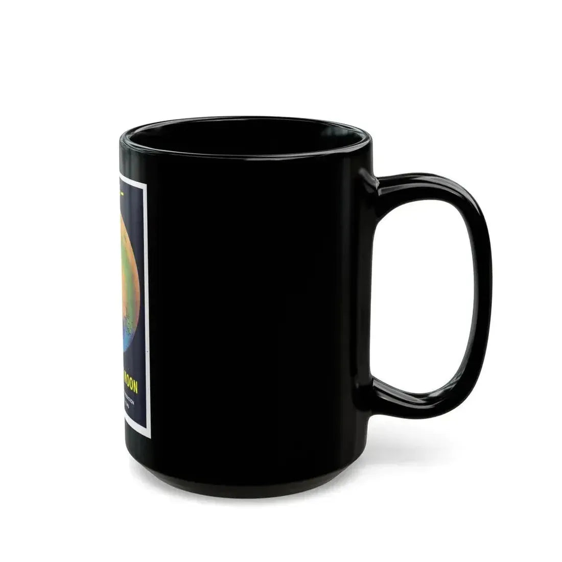DESTINATION MOON (TEASER) 1950 Movie Poster - Black Coffee Mug - Go Mug Yourself