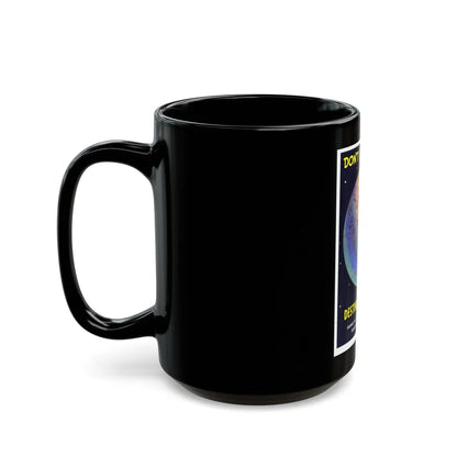 DESTINATION MOON (TEASER) 1950 Movie Poster - Black Coffee Mug-Go Mug Yourself