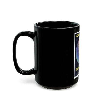 DESTINATION MOON (TEASER) 1950 Movie Poster - Black Coffee Mug - Go Mug Yourself