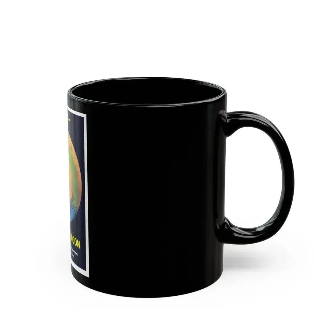 DESTINATION MOON (TEASER) 1950 Movie Poster - Black Coffee Mug - Go Mug Yourself