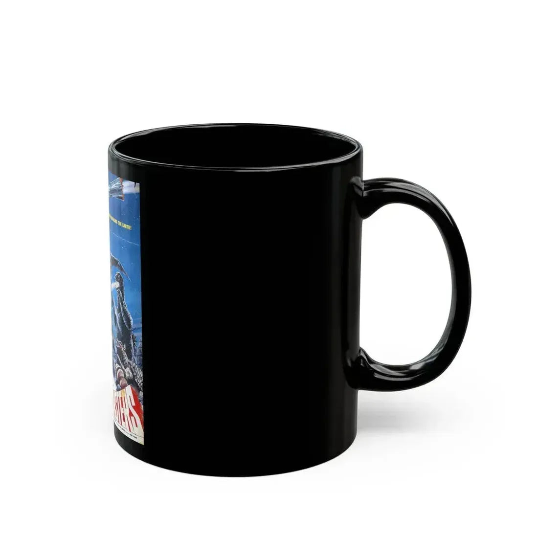 DESTROY ALL MONSTERS (2) GODZILLA 1968 Movie Poster - Black Coffee Mug - Go Mug Yourself