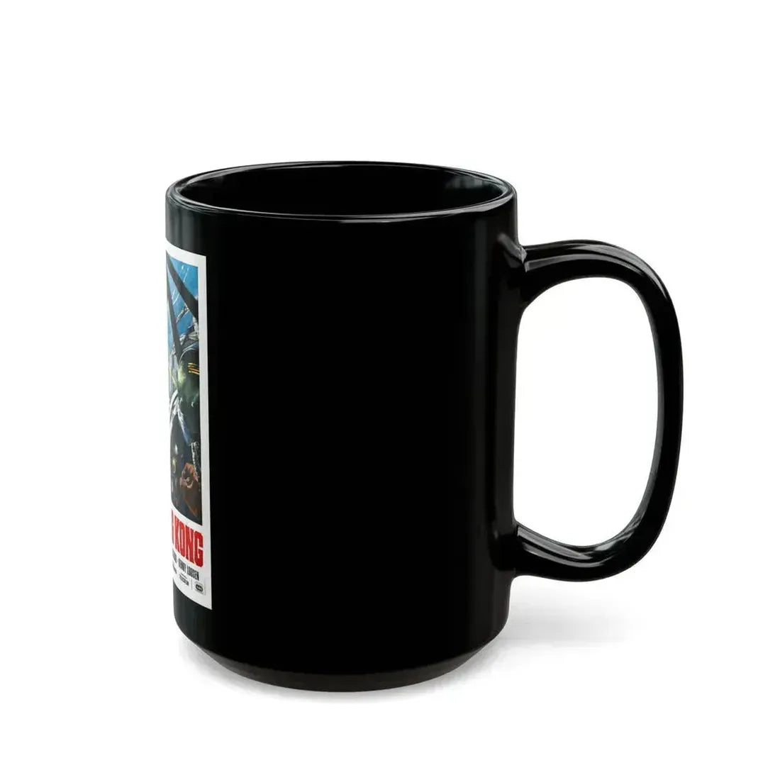 DESTROY ALL MONSTERS (3) GODZILLA 1968 Movie Poster - Black Coffee Mug - Go Mug Yourself