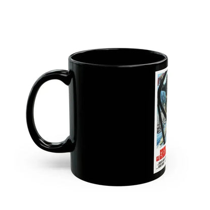 DESTROY ALL MONSTERS (3) GODZILLA 1968 Movie Poster - Black Coffee Mug - Go Mug Yourself
