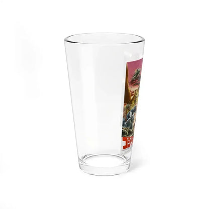 DESTROY ALL MONSTERS (ASIAN) (GODZILLA) 1968 Movie Poster - Pint Glass 16oz - Go Mug Yourself