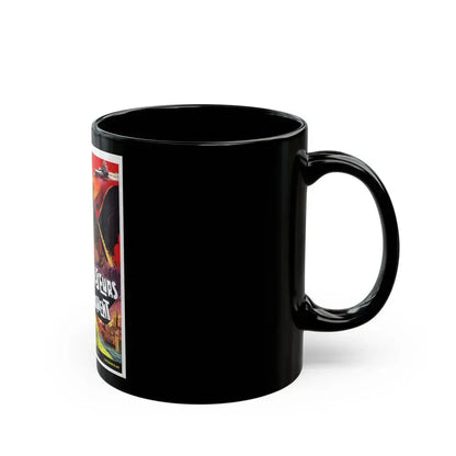DESTROY ALL MONSTERS (FRENCH GODZILLA) 1968 Movie Poster - Black Coffee Mug - Go Mug Yourself