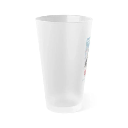 DESTROY ALL MONSTERS (GODZILLA) 1968 Movie Poster - Frosted Pint Glass 16oz - Go Mug Yourself