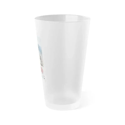 DESTROY ALL MONSTERS (GODZILLA) 1968 Movie Poster - Frosted Pint Glass 16oz - Go Mug Yourself