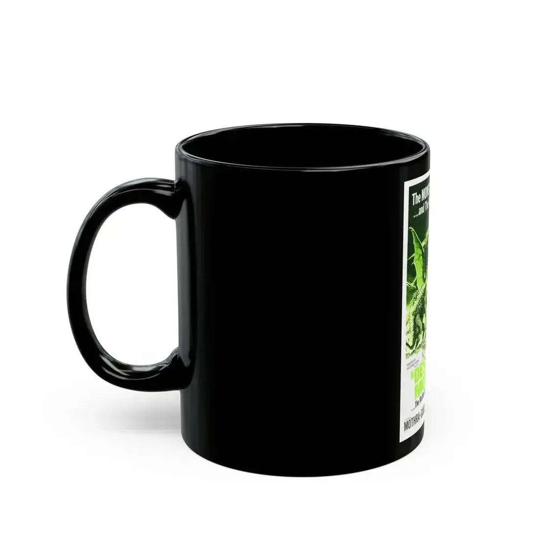 DESTROY ALL MONSTERS (GODZILLA) 2 1968 Movie Poster - Black Coffee Mug - Go Mug Yourself