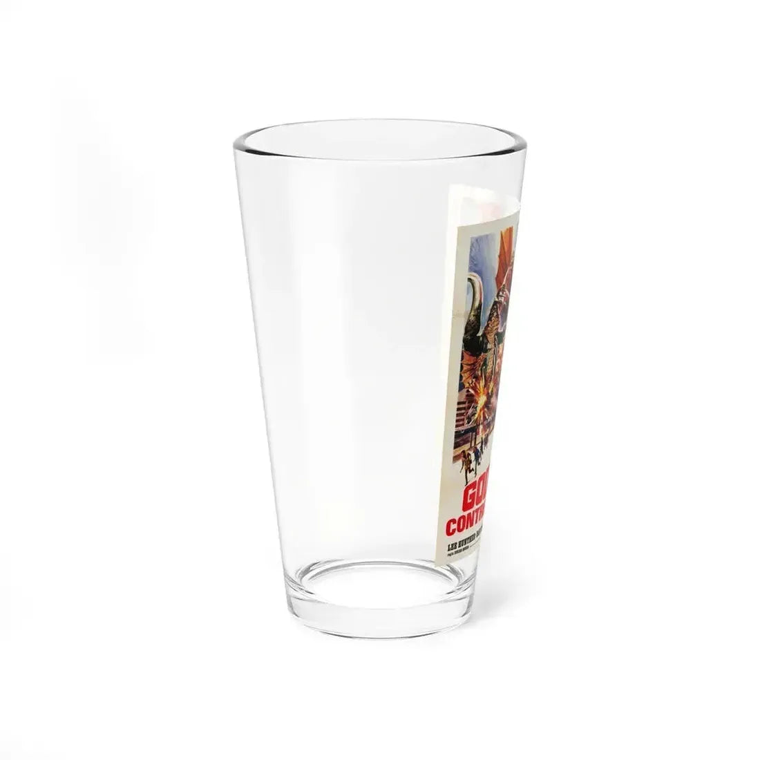 DESTROY ALL MONSTERS (GODZILLA) 3 1968 Movie Poster - Pint Glass 16oz - Go Mug Yourself