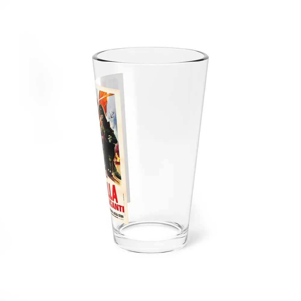 DESTROY ALL MONSTERS (GODZILLA) 3 1968 Movie Poster - Pint Glass 16oz-Go Mug Yourself