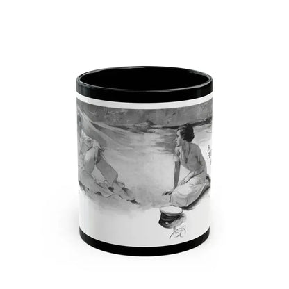 Destroyer, Liberty magazine, March 10, 1934 - Black Coffee Mug 11oz - Go Mug Yourself