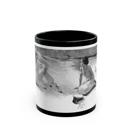 Destroyer, Liberty magazine, March 10, 1934 - Black Coffee Mug 11oz - Go Mug Yourself