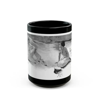 Destroyer, Liberty magazine, March 10, 1934 - Black Coffee Mug 15oz - Go Mug Yourself