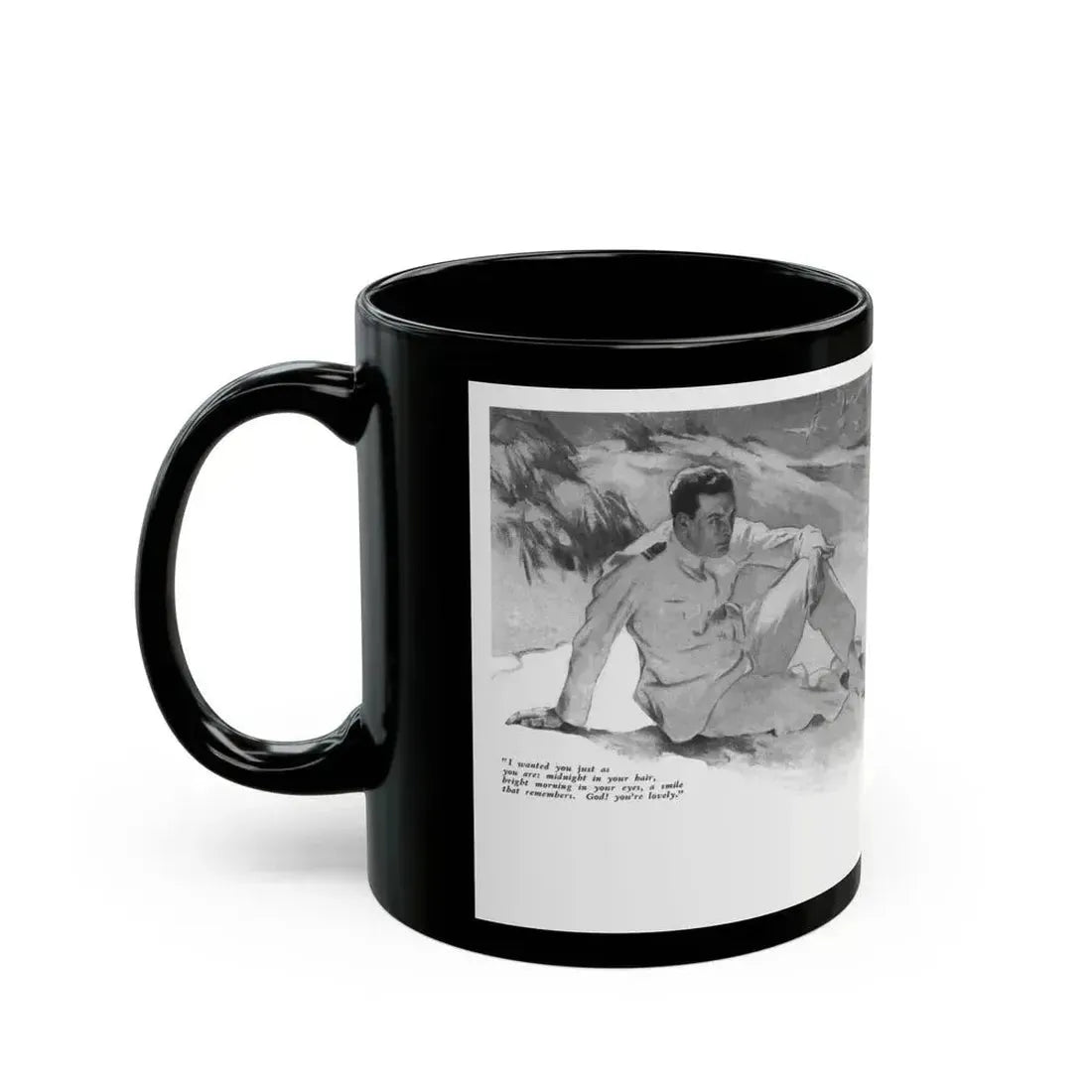 Destroyer, Liberty magazine, March 10, 1934 - Black Coffee Mug - Go Mug Yourself