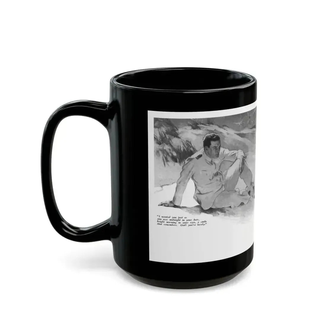 Destroyer, Liberty magazine, March 10, 1934 - Black Coffee Mug - Go Mug Yourself