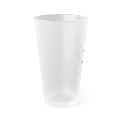 Destroyer Sq 23 COMDESRON 23 (U.S. Navy) Frosted Pint Glass 16oz - Go Mug Yourself