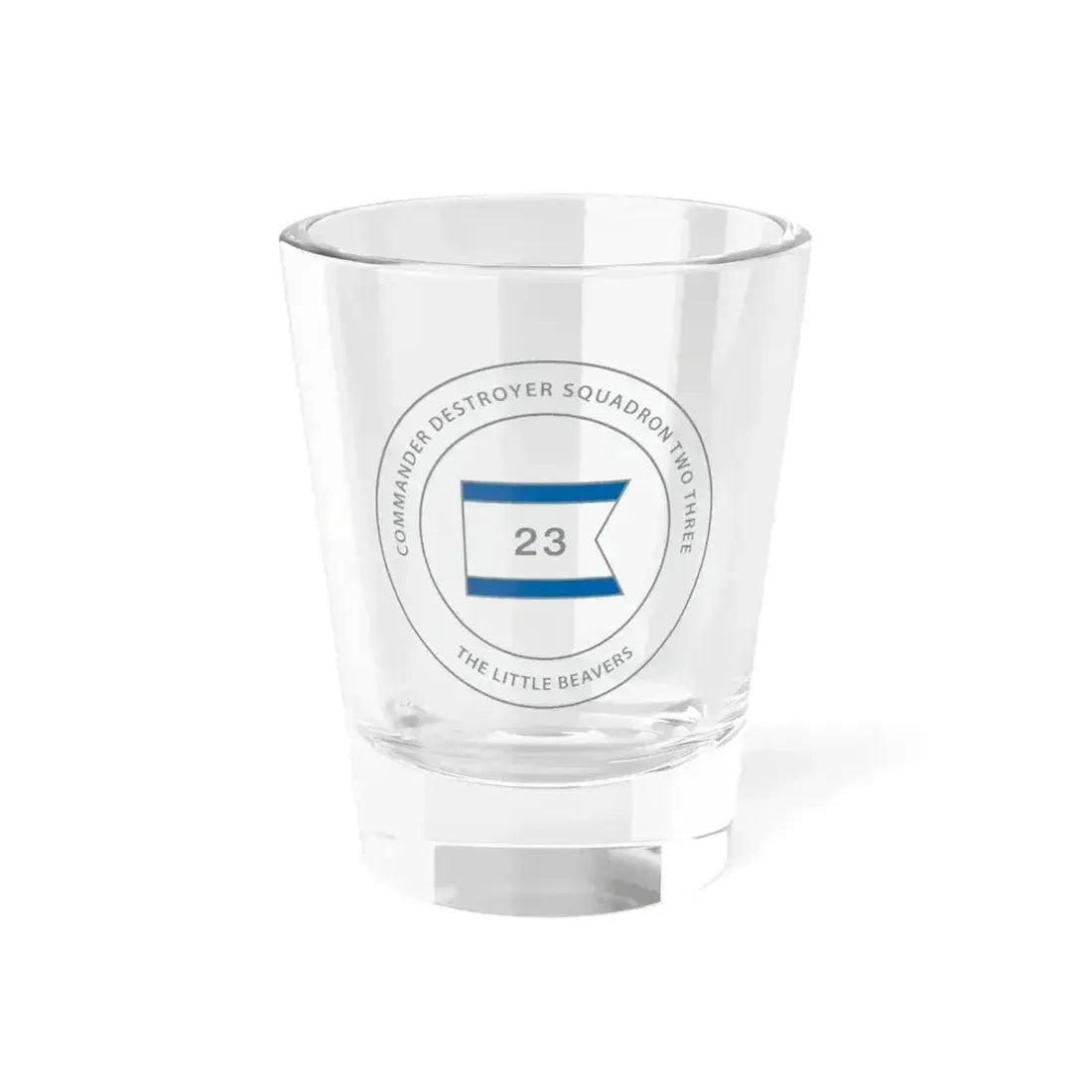 Destroyer Sq 23 COMDESRON 23 (U.S. Navy) Shot Glass 1.5oz 1.5oz - Go Mug Yourself