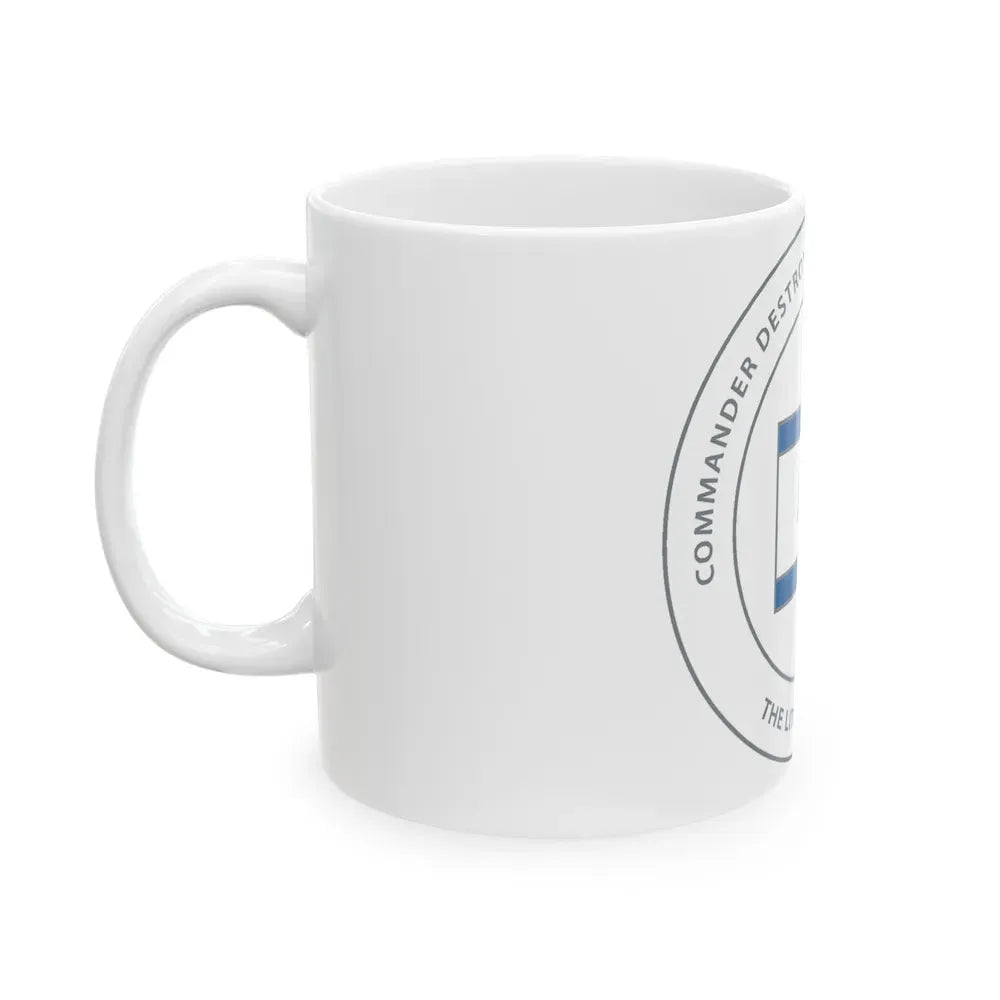 Destroyer Sq 23 COMDESRON 23 (U.S. Navy) White Coffee Mug - Go Mug Yourself