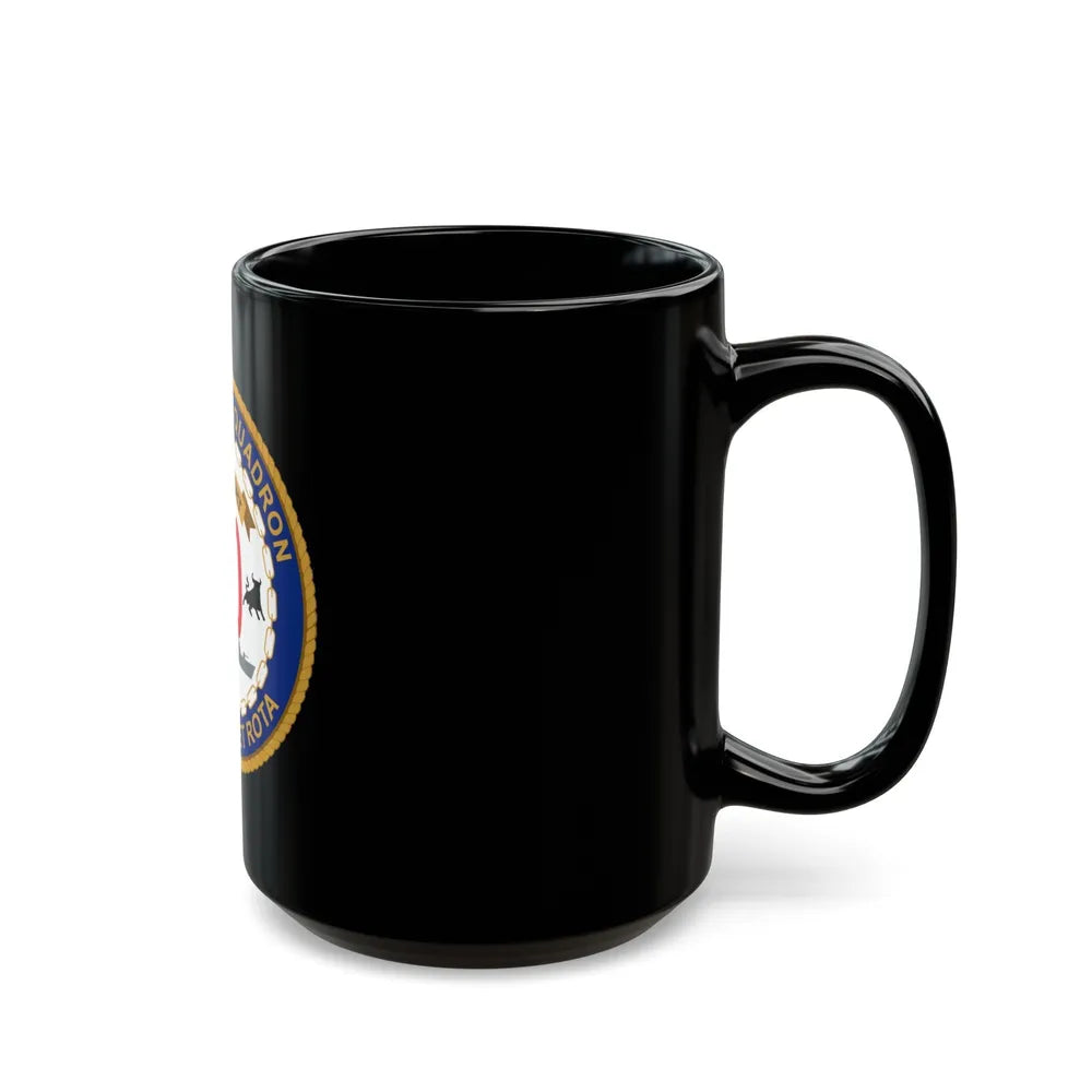 Destroyer Sq 60 Det Rota (U.S. Navy) Black Coffee Mug-Go Mug Yourself