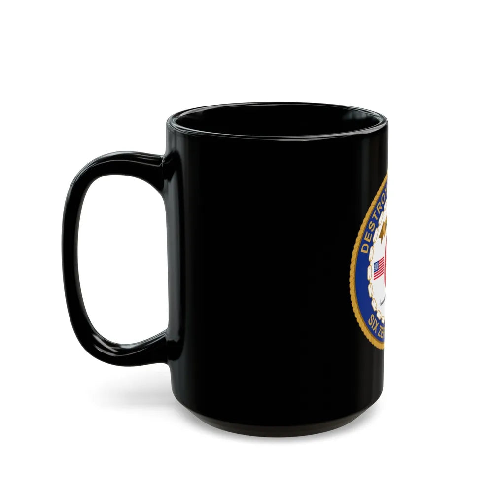 Destroyer Sq 60 Det Rota (U.S. Navy) Black Coffee Mug-Go Mug Yourself