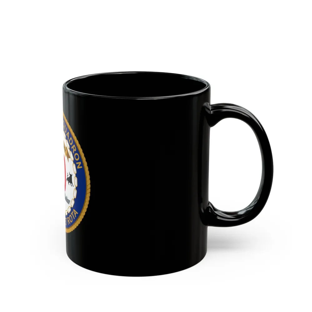 Destroyer Sq 60 Det Rota (U.S. Navy) Black Coffee Mug-Go Mug Yourself