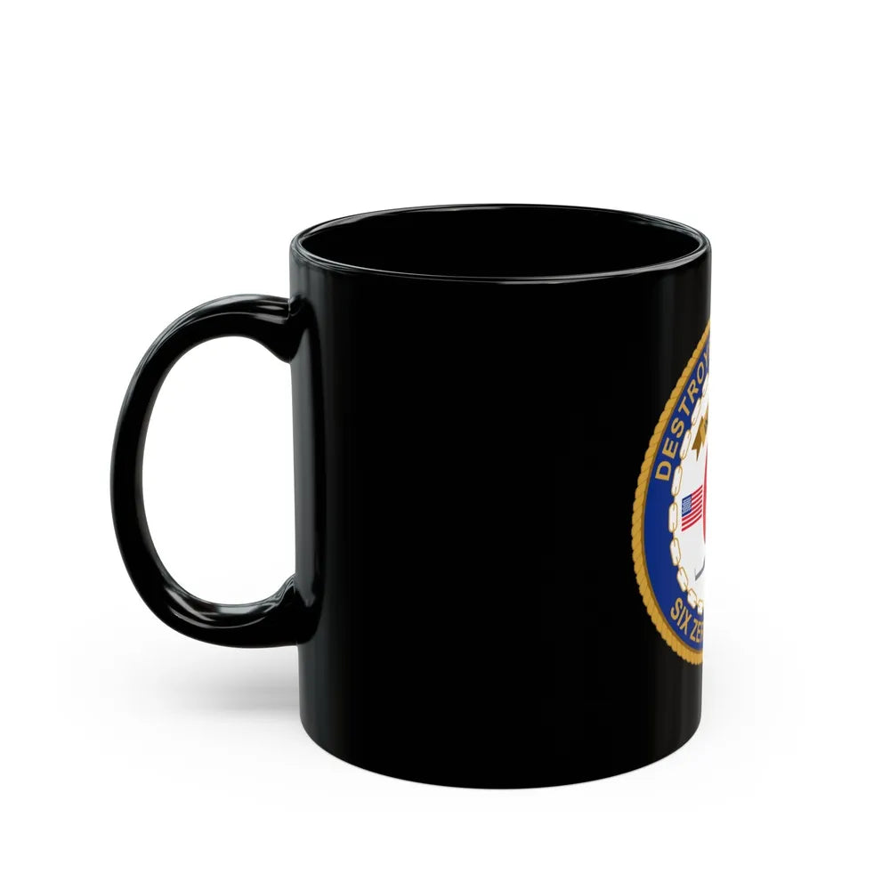 Destroyer Sq 60 Det Rota (U.S. Navy) Black Coffee Mug-Go Mug Yourself