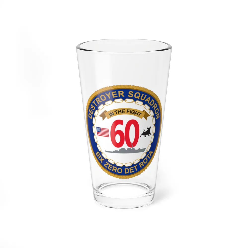 Destroyer Sq 60 Det Rota (U.S. Navy) Pint Glass 16oz-16oz-Go Mug Yourself