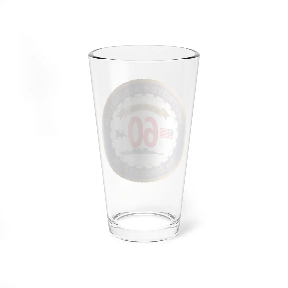 Destroyer Sq 60 Det Rota (U.S. Navy) Pint Glass 16oz-Go Mug Yourself