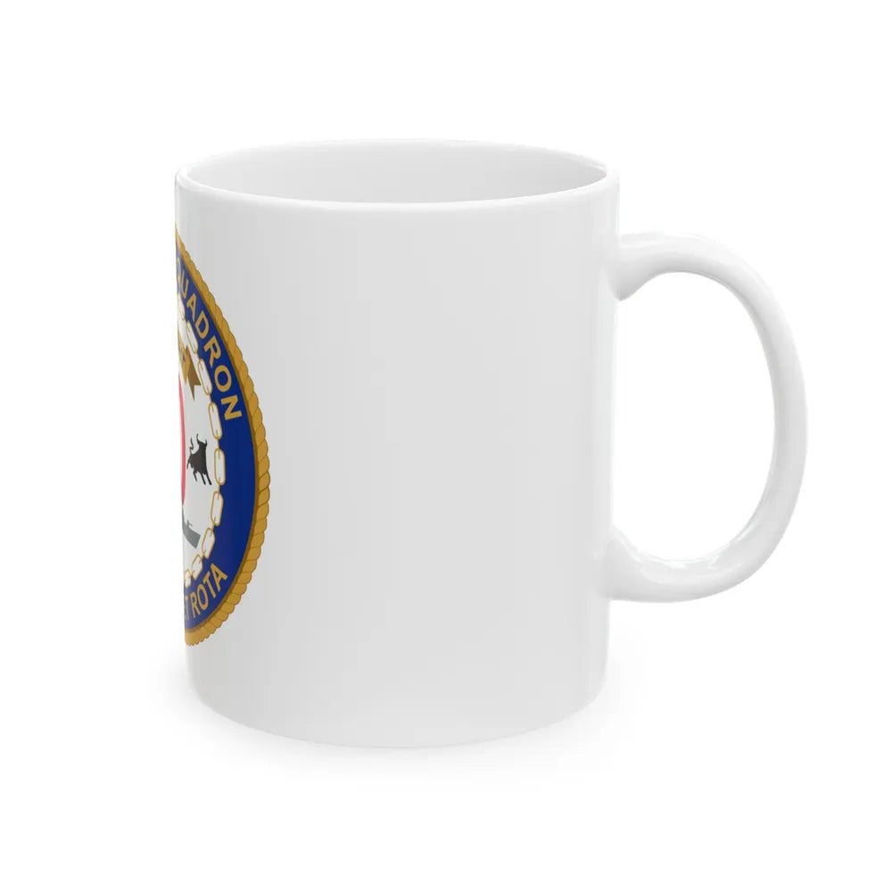 Destroyer Sq 60 Det Rota (U.S. Navy) White Coffee Mug-Go Mug Yourself