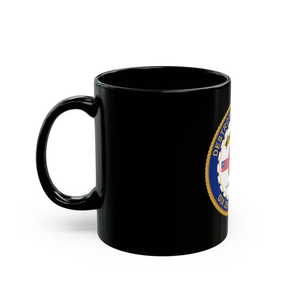 Destroyer Sq 60 Det Rota (U.S. Navy) Black Coffee Mug - Go Mug Yourself