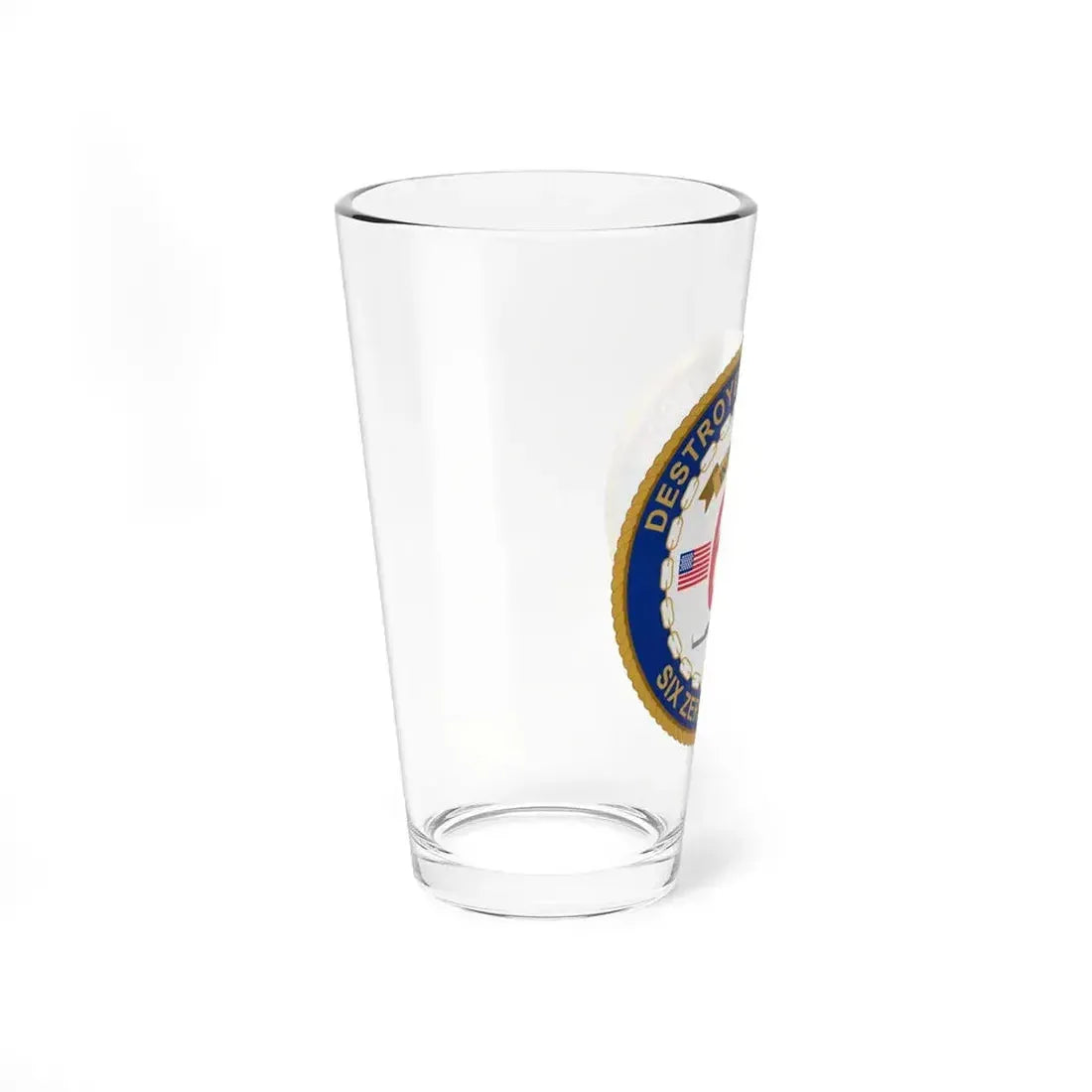 Destroyer Sq 60 Det Rota (U.S. Navy) Pint Glass 16oz - Go Mug Yourself