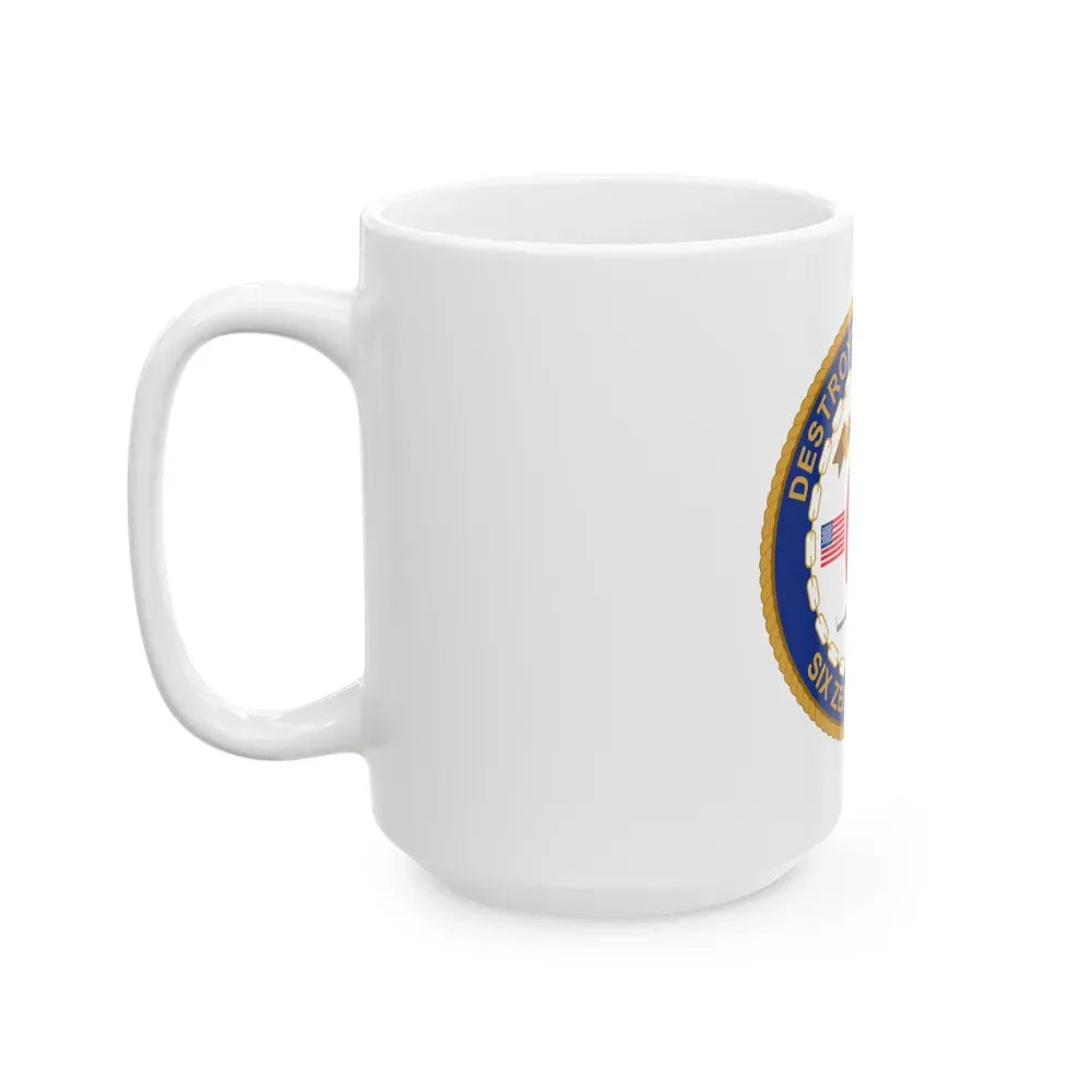 Destroyer Sq 60 Det Rota (U.S. Navy) White Coffee Mug - Go Mug Yourself