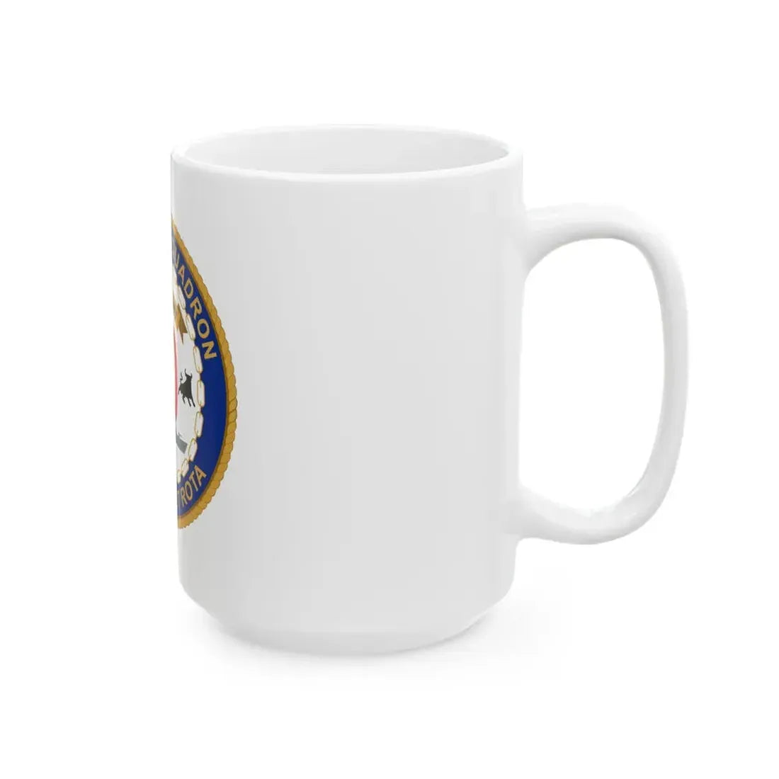 Destroyer Sq 60 Det Rota (U.S. Navy) White Coffee Mug - Go Mug Yourself