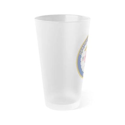 Destroyer Sq 60 (U.S. Navy) Frosted Pint Glass 16oz-Go Mug Yourself