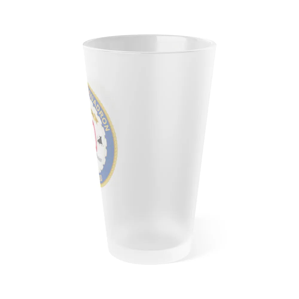 Destroyer Sq 60 (U.S. Navy) Frosted Pint Glass 16oz-Go Mug Yourself