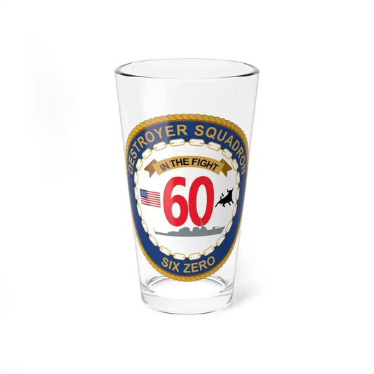 Destroyer Sq 60 (U.S. Navy) Pint Glass 16oz 16oz - Go Mug Yourself