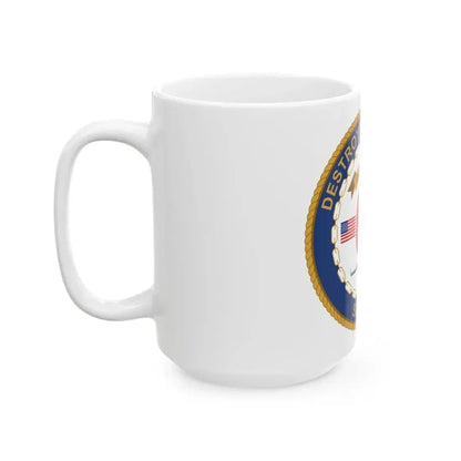 Destroyer Sq 60 (U.S. Navy) White Coffee Mug - Go Mug Yourself