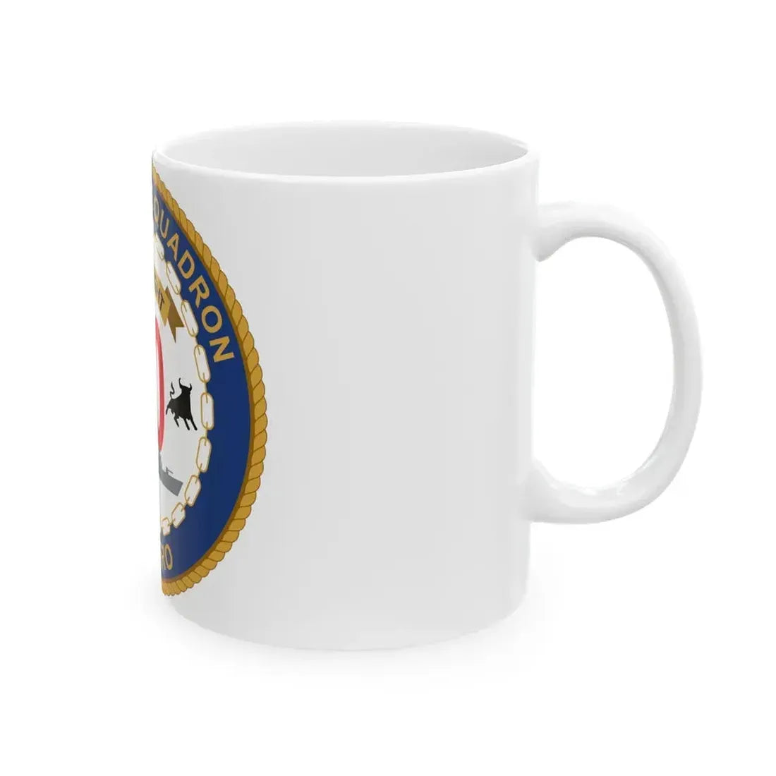Destroyer Sq 60 (U.S. Navy) White Coffee Mug - Go Mug Yourself