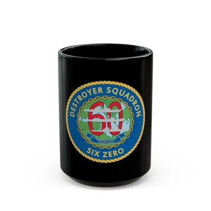 Destroyer Sq 60 v2 (U.S. Navy) Black Coffee Mug 15oz - Go Mug Yourself