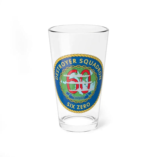 Destroyer Sq 60 v2 (U.S. Navy) Pint Glass 16oz 16oz - Go Mug Yourself