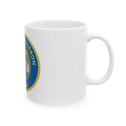 Destroyer Sq 60 v2 (U.S. Navy) White Coffee Mug - Go Mug Yourself