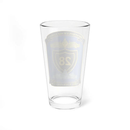 Destroyer Squadron COMDESRON 28 (U.S. Navy) Pint Glass 16oz-Go Mug Yourself