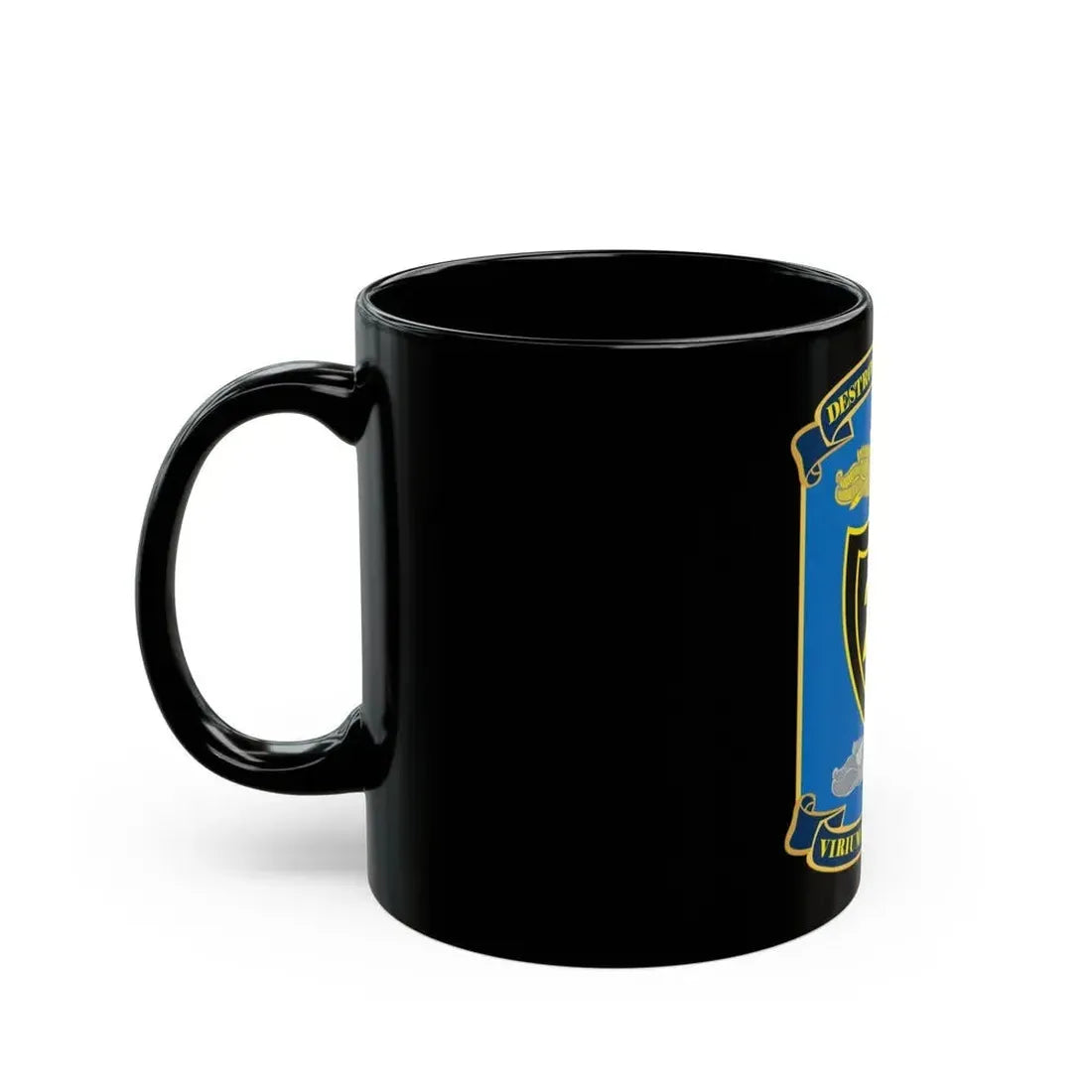Destroyer Squadron COMDESRON 28 (U.S. Navy) Black Coffee Mug - Go Mug Yourself