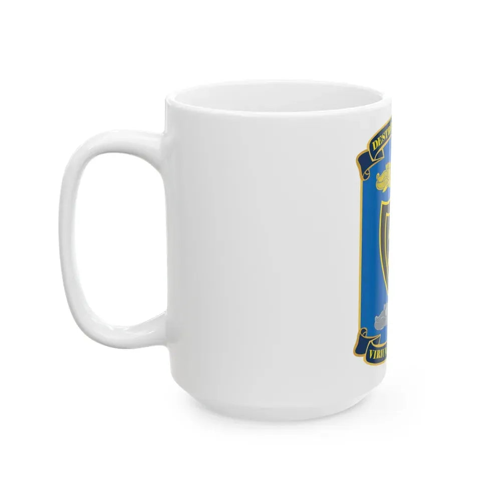 Destroyer Squadron COMDESRON 28 (U.S. Navy) White Coffee Mug - Go Mug Yourself