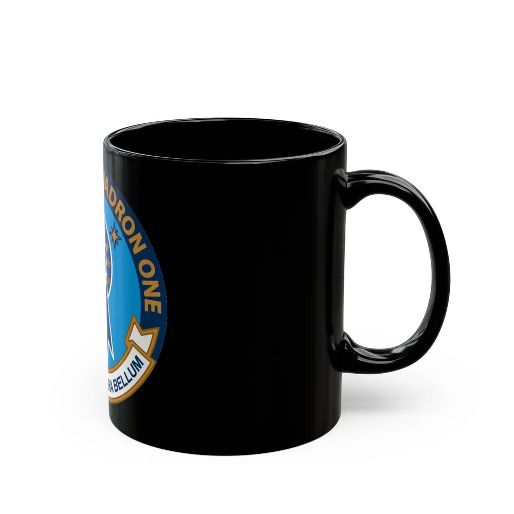 Destroyer Squadron One (U.S. Navy) Black Coffee Mug-Go Mug Yourself