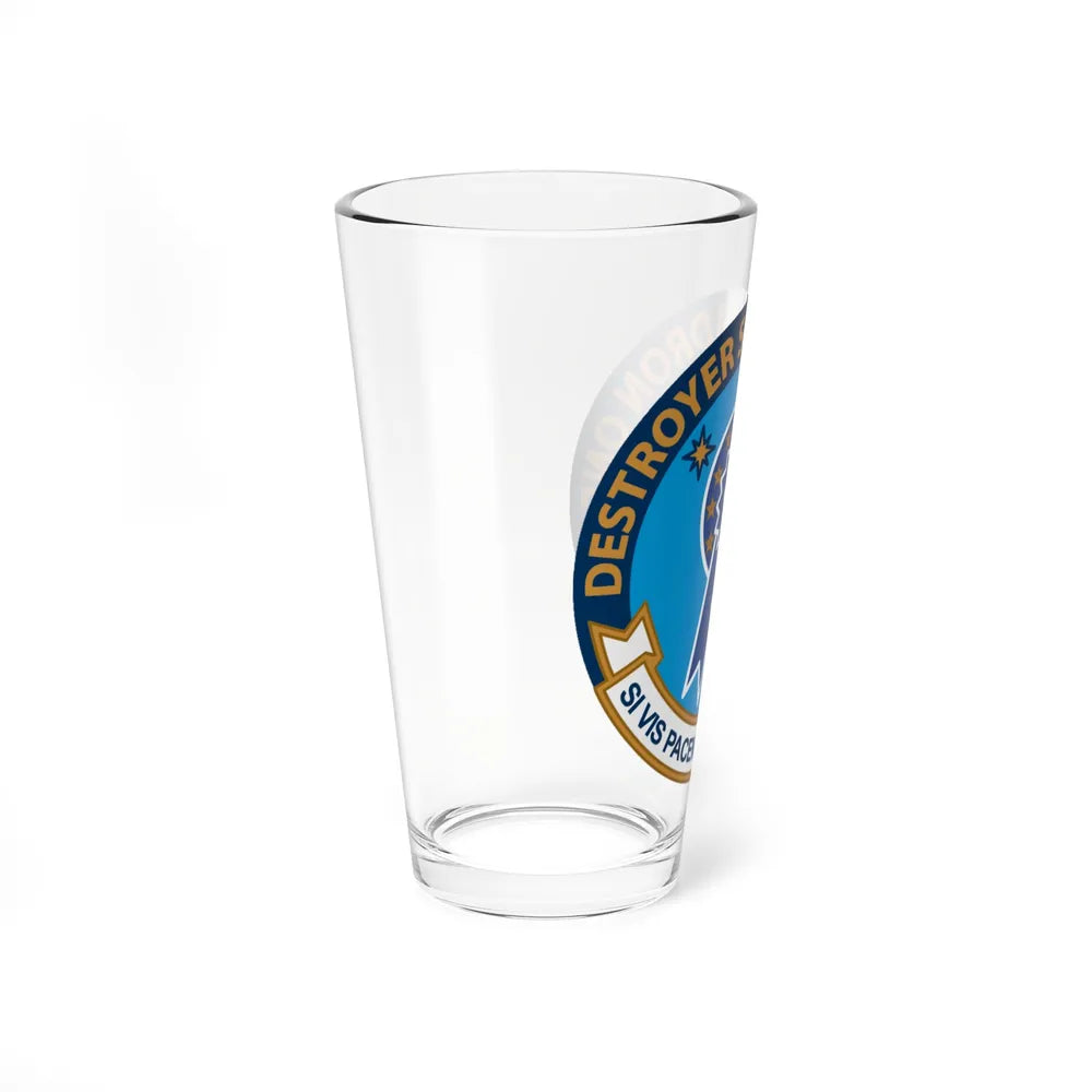 Destroyer Squadron One (U.S. Navy) Pint Glass 16oz-Go Mug Yourself