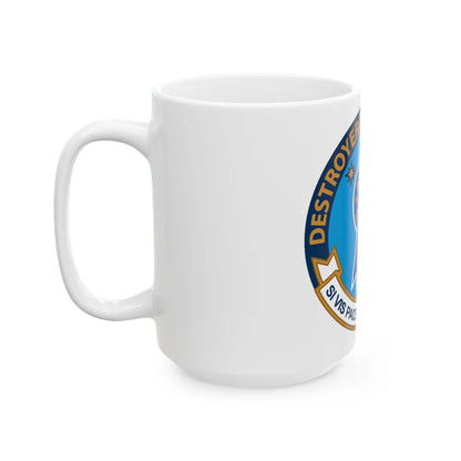 Destroyer Squadron One (U.S. Navy) White Coffee Mug-Go Mug Yourself