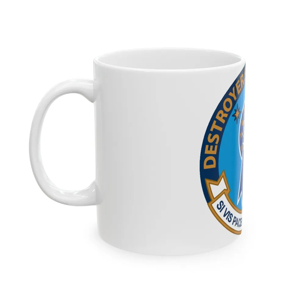 Destroyer Squadron One (U.S. Navy) White Coffee Mug-Go Mug Yourself